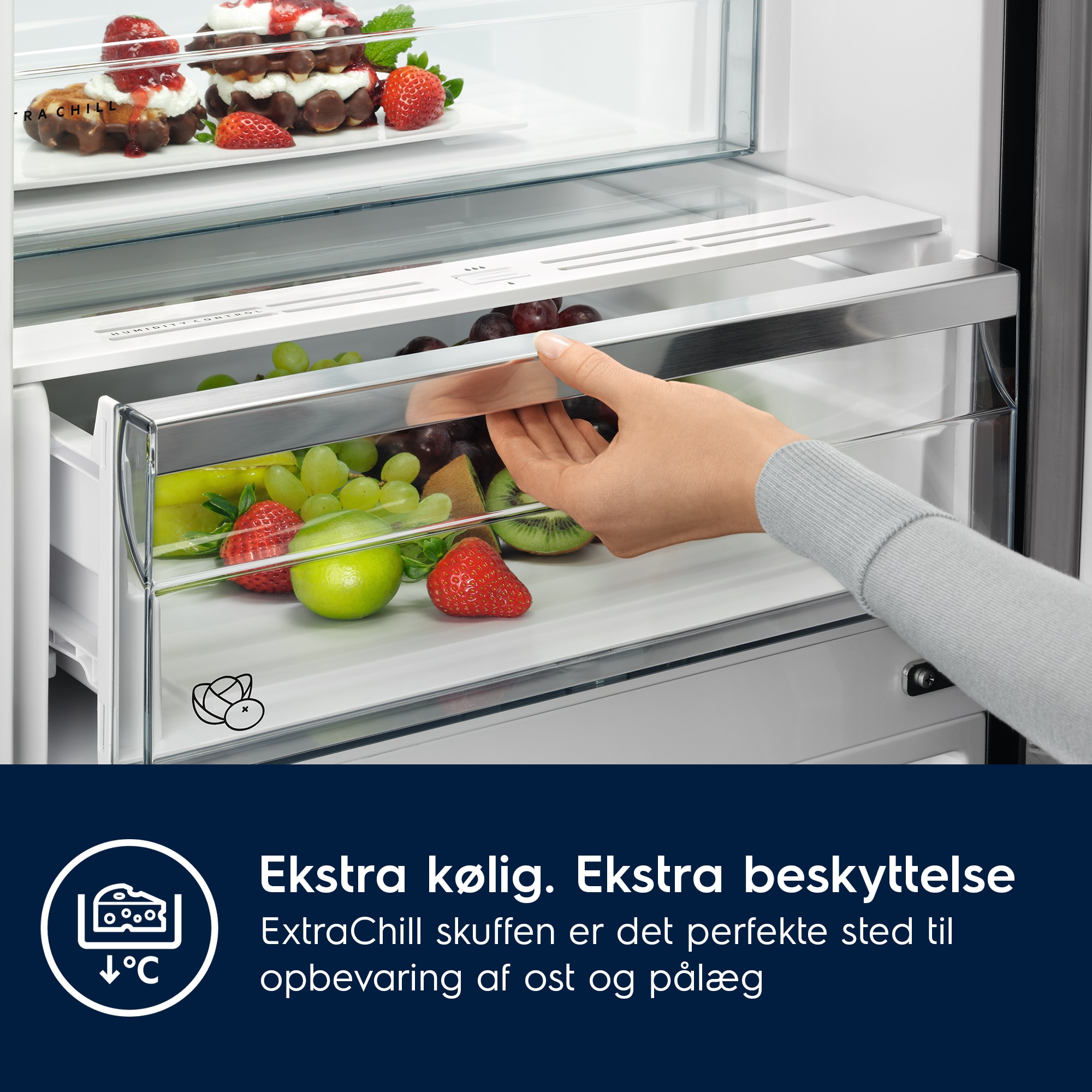 Electrolux - Integreret køle-/fryseskab - ENC8MD18S