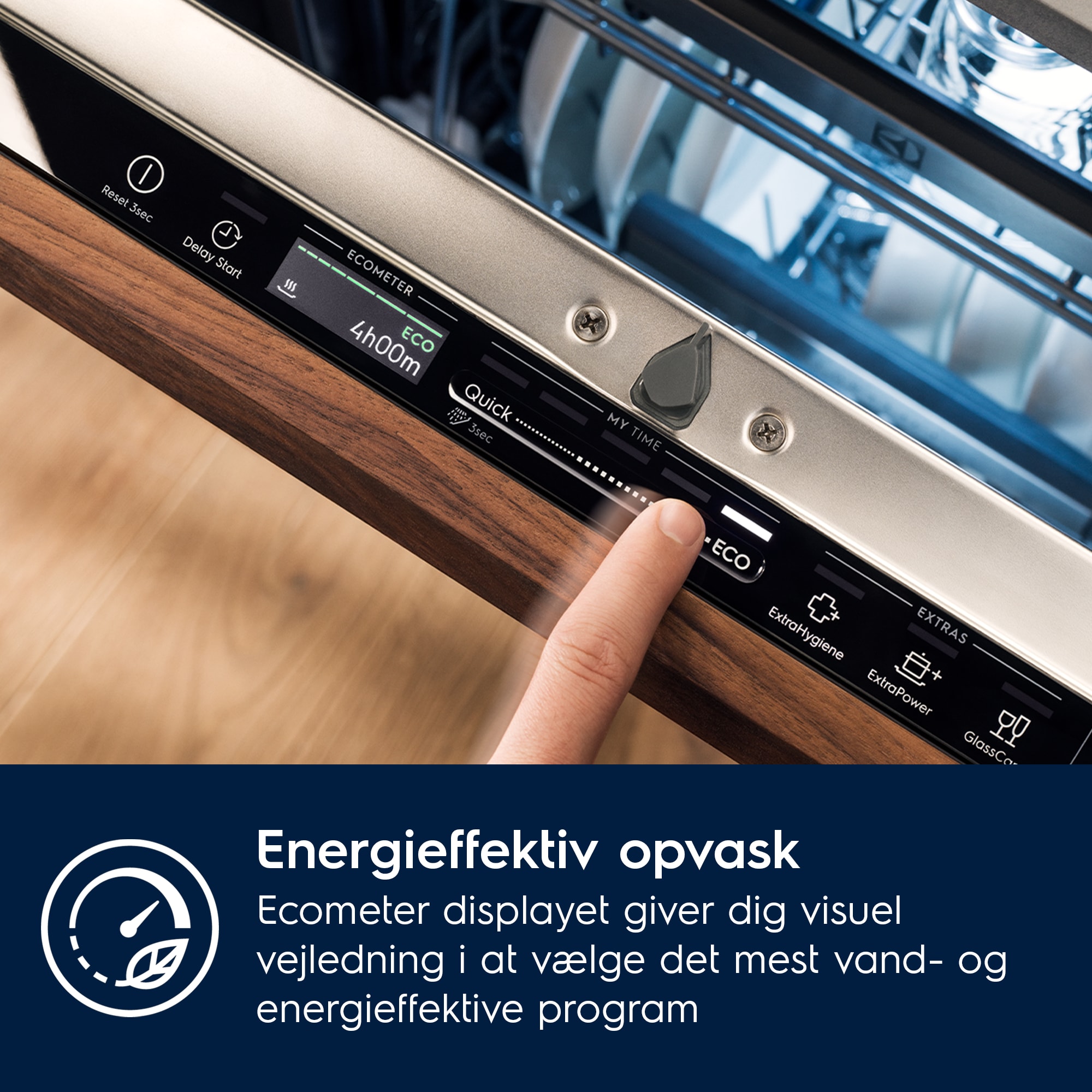 Electrolux - Opvaskemaskine 60 cm - Y67EC400W