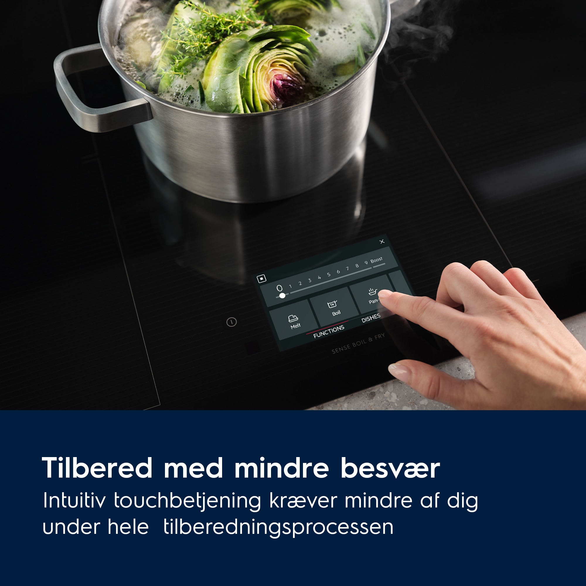 Electrolux - Induktionskogeplade - HOB890CMF