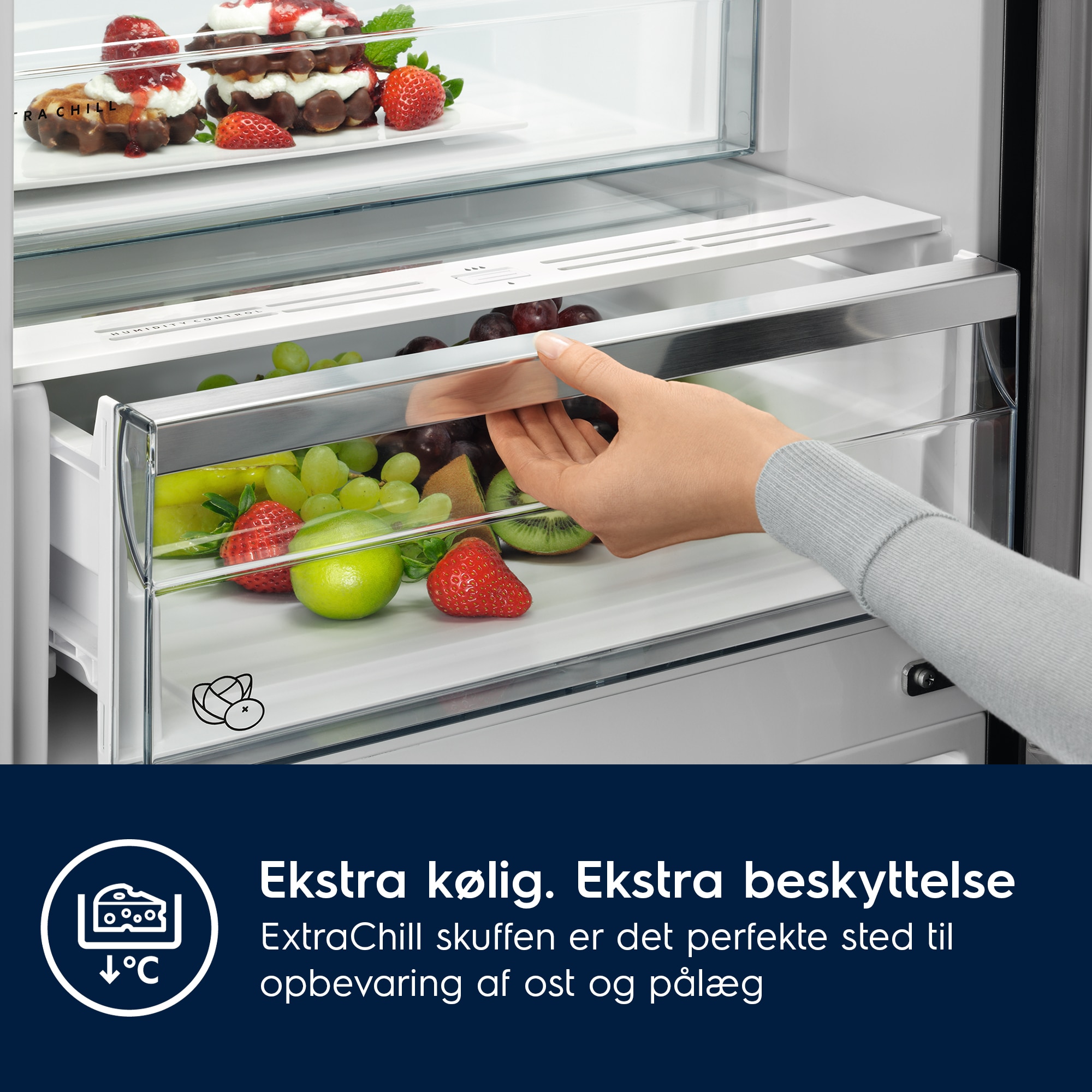 Electrolux - Køle-/fryseskab - LNC8MC32B